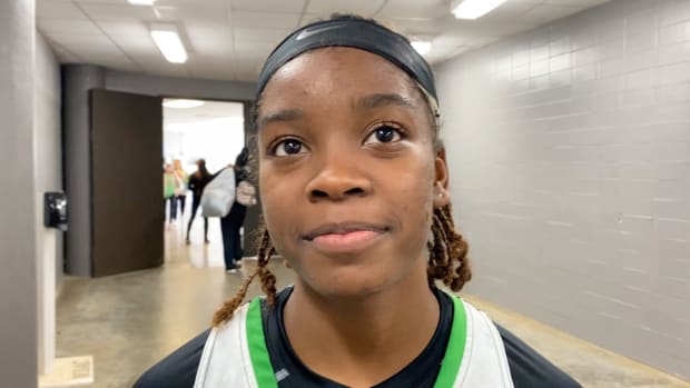 Lake High guard Tra'Shaylah Wilson scored 15 points to help the Lady Hornets take down defending 2A Champ New Site Tuesday at the Mississippi Coliseum.