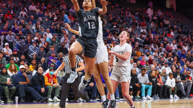 CIF State Open Division Girls Championship March 12, 2022. Sierra Canyon vs Archbishop Mitty. Photo-Ralph Thompson21