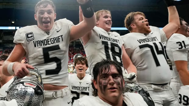 Austin Vandegrift Katy Texas Football 6A DII state semifinals 121022 Blake Purcell 39