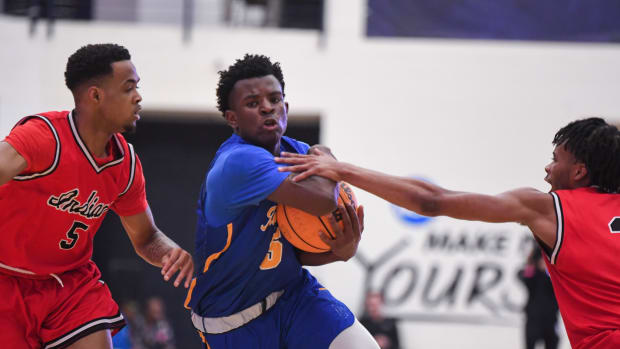 Mississippi boys high school basketball - Raymond knocked off No. 1 Biloxi 73-70 in overtime at AE Wood Coliseum on the campus of Mississippi College on January 16, 2023.
