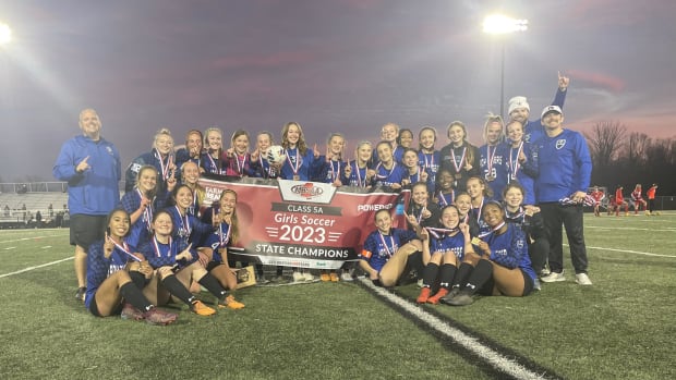 The Saltillo Lady Tigers won the 2023 MHSAA Class 5A Girls State Soccer Championship with a 2-0 win over West Harrison on Saturday, Feb. 4 at Brandon's Bulldog Stadium.