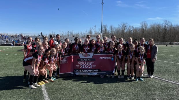 The West Lauderdale girls won the MHSAA Class 4A Soccer Championship with a 5-0 win over Stone on Saturday, Feb. 4 at Brandon, Miss.