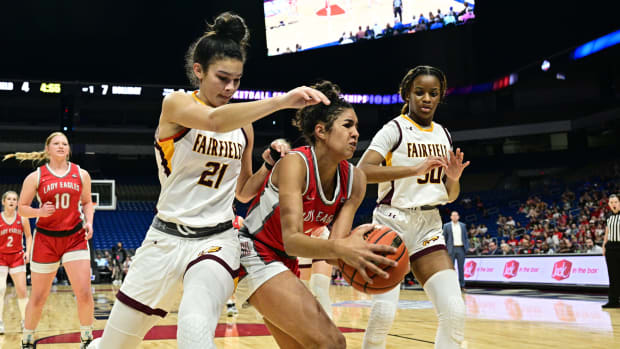 UIL 3A Girls Basketball Championship Holliday vs Fairfield March 4, 2023 Photo-Tom Dendy78