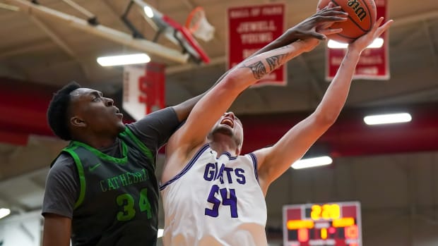 Indiana boys high school basketball: Ben Davis vs. Cathedral from March 11, 2023.