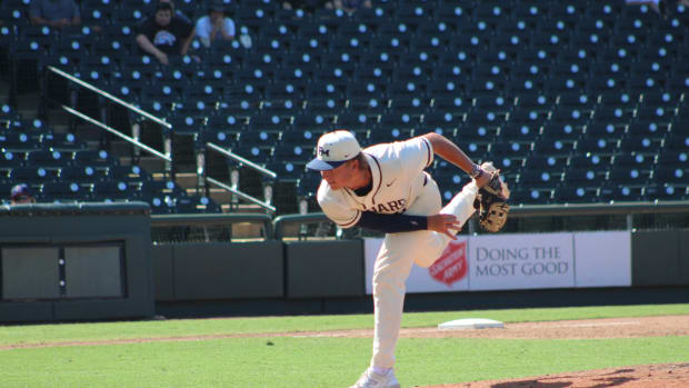 Pearland Flower Mound 6A UIL state championship Texas baseball playoffs 061023 Andrew McCulloch 29