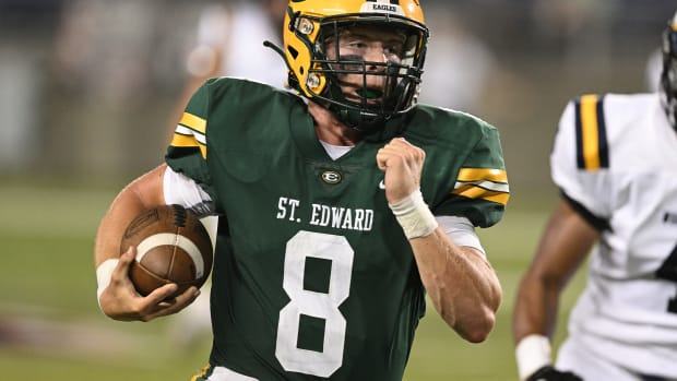St. Edward vs Pittsburgh Central Catholic football Jeff Harwell