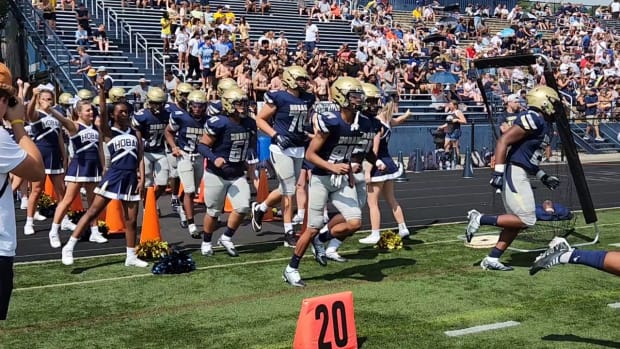 Highlights from Archbishop Hoban's 43-14 win over Iona Prep