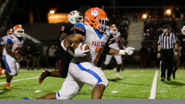Khyair Spain helped Parkview cruise to a 48-21 win over North Gwinnett in Georgia on September 9, 2022.