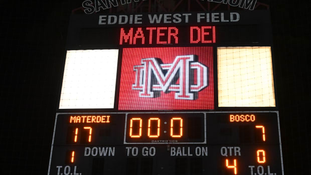 Mater Dei defeated St. John Bosco 17-7 at home in Santa Ana, California on October 7, 2022 in the most anticipated game of the year.