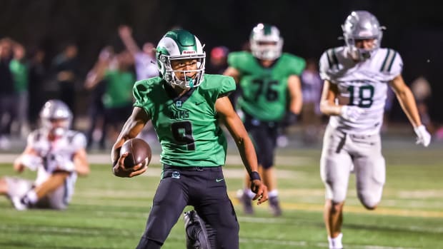 St. Mary's defeated De La Salle 45-35 in a Sac-Joaquin matchup on October 7, 2022 in Stockton, California.