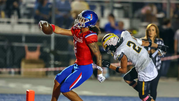 Folsom cruised to a 34-7 victory over Del Oro on October 14, 2022 at home in Folsom, California.