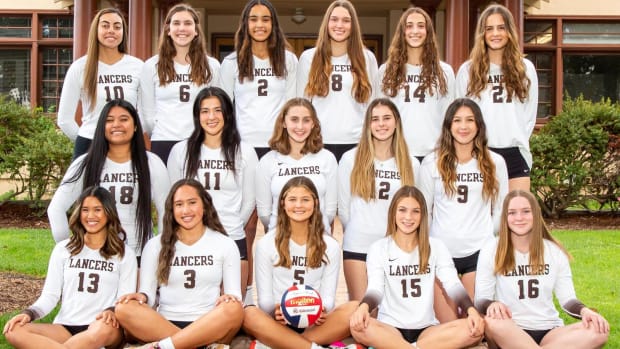 Saint Francis girls volleyball team picture