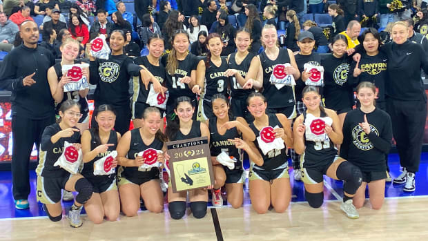 Canyon (Anaheim) girls basketball championship
