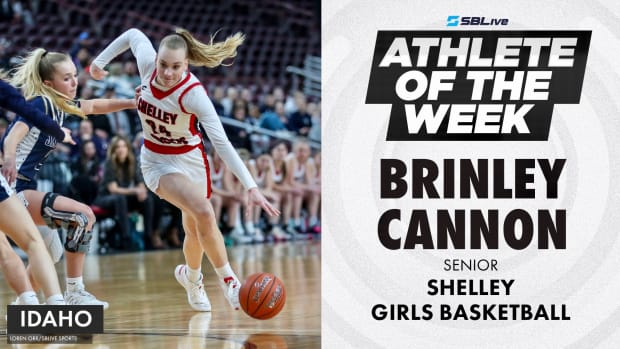 Idaho AOW, Feb. 12-Feb. 17 - Brinley Cannon, Shelley girls basketball