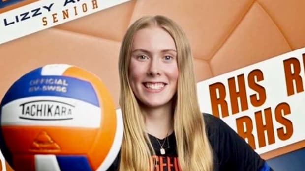 Lizzy Andrew, Ridgefield volleyball, class of 2024