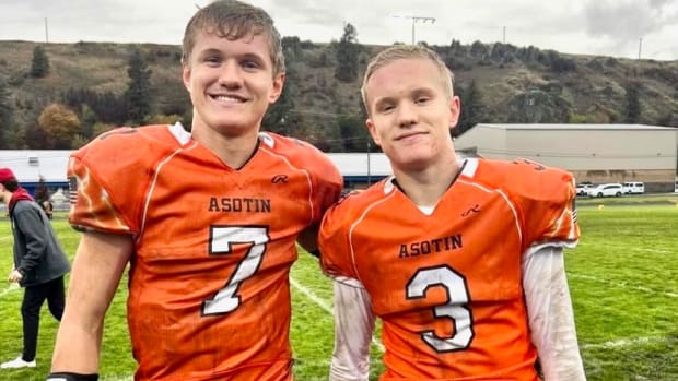 Cody and Gavin Ells, Asotin football 2023