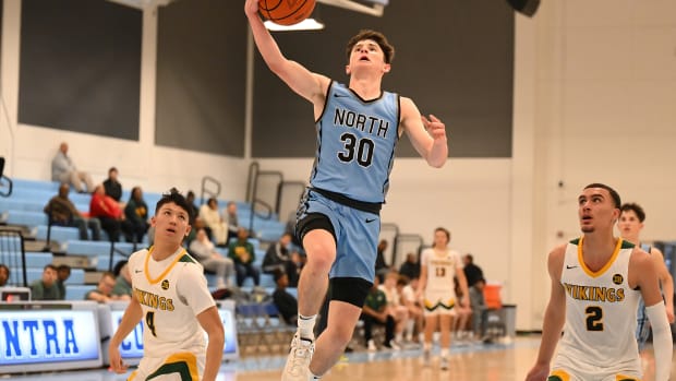 California high school basketball: Clovis North vs. Vanden boys basketball in Clovis in the Valley at Contra Costa College from January 20, 2024.
