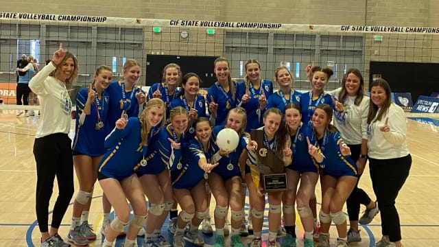 Ripon Christian wins CIF State D3 2023 state VB title by Michelle Bamford