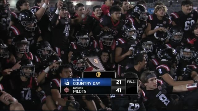 Banning defeats LJCD 41-21 on Saturday, Dec. 2, 2023 in the CIF State Division 5A regional final