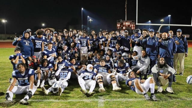 Mayfair football won the CIF State Division 3-A SoCal Regional final over Mount Miguel 52-21 on Dec. 2, 2023.