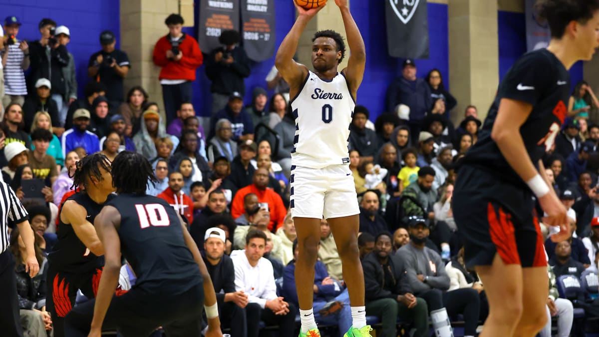 How to watch Bronny James, LeBron's son, play on national TV: Sierra Canyon  vs. Notre Dame 