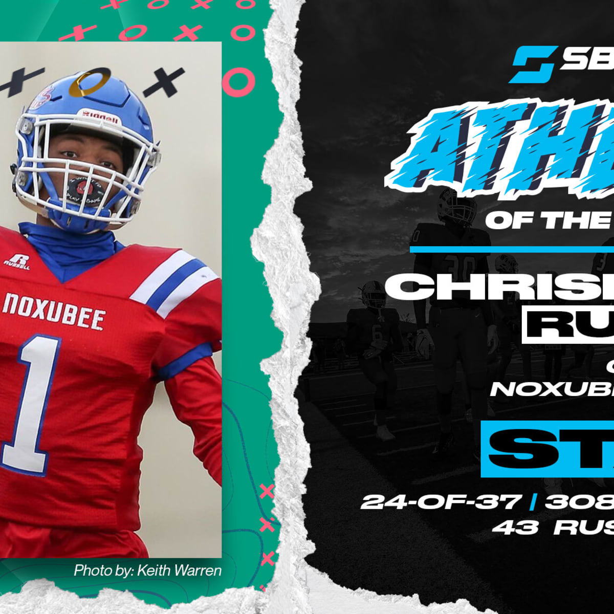 Noxubee County QB Chrishaad Rupert voted SBLives Mississippi High School Athlete of the Week