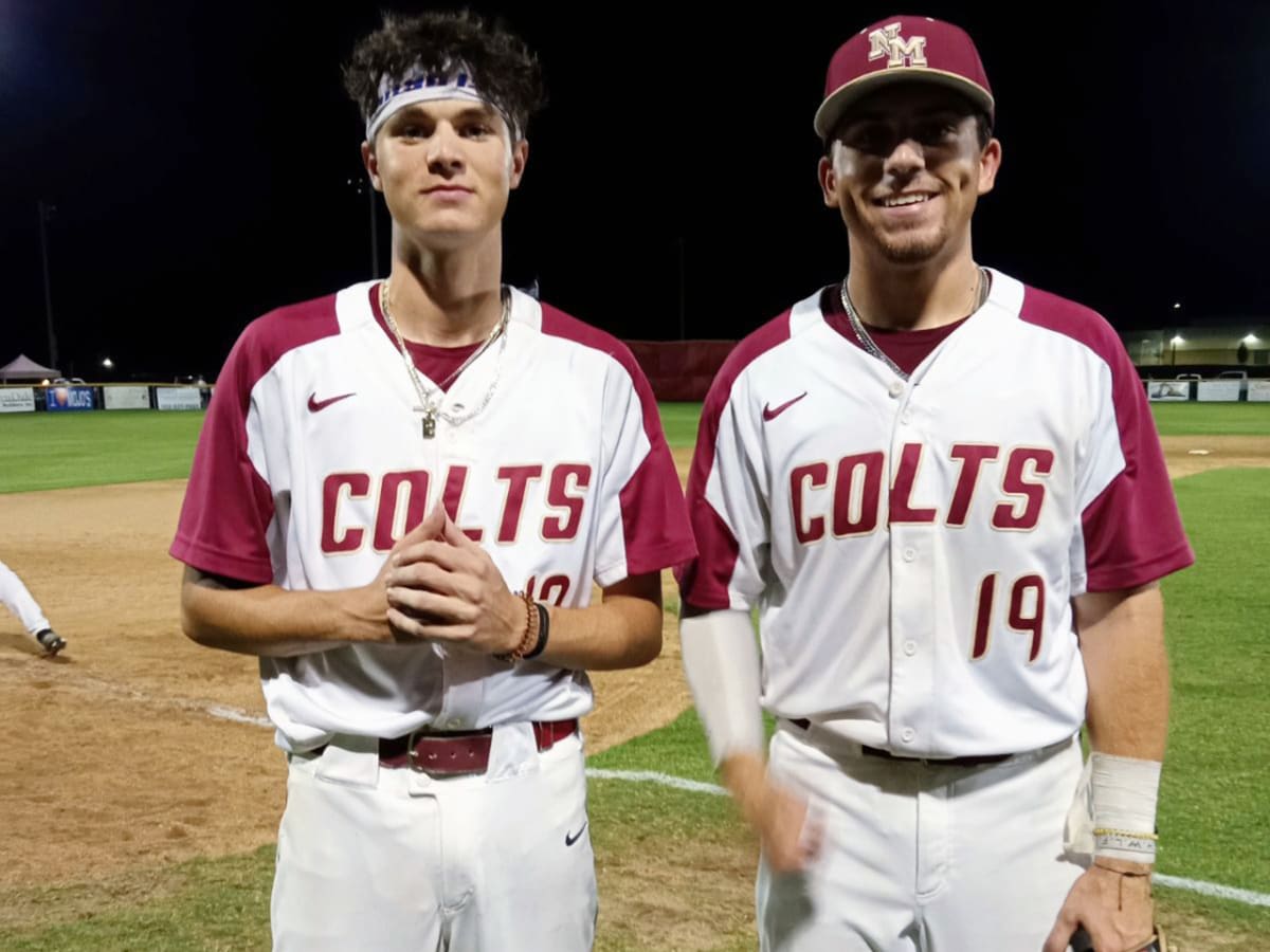 North Marion Colts defeat Miami Sunset High Knights in 4A baseball semifinal