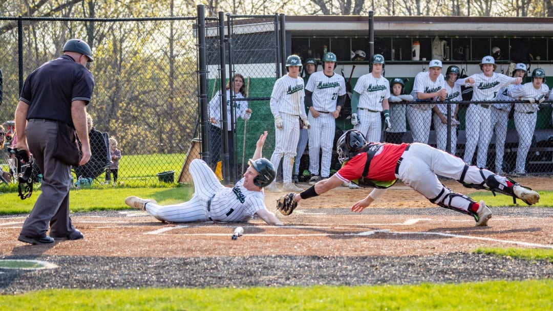 Stillwater baseball staves off comeback, defeats Mounds View 8-7