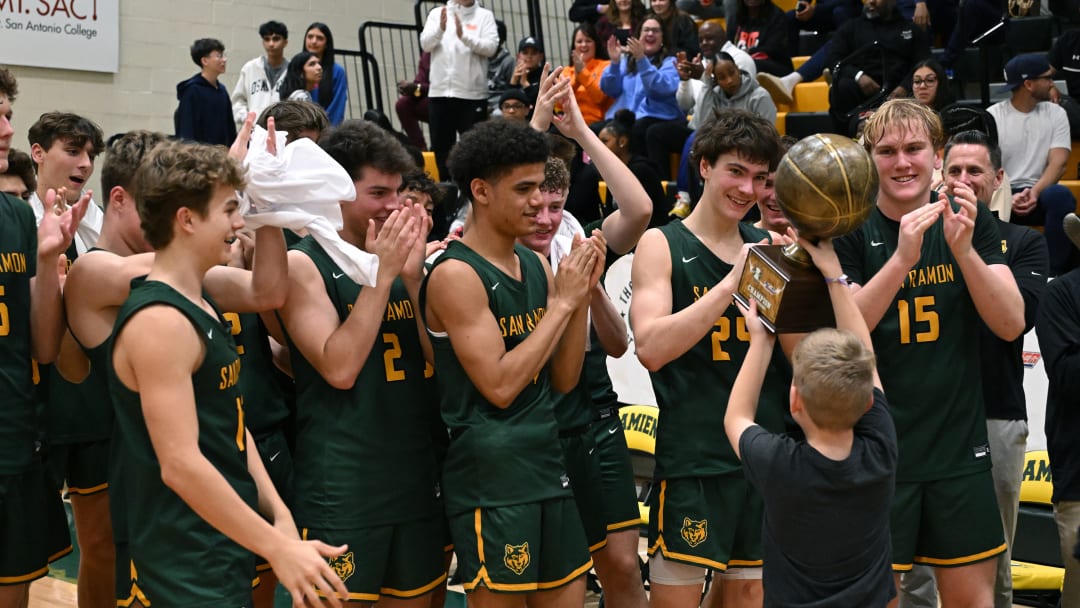 San Ramon Valley gets final punch, beats Mitty in  NorCal Division 1 semifinal boys basketball battle