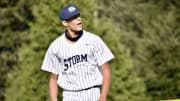Photos: Arizona State-bound Caden Vire tosses one-hitter, Seth Minor completes cycle as Skyview beats Camas baseball 4-0