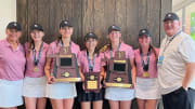 Jenks overcomes rainy conditions to repeat as Class 6A girls golf state champion