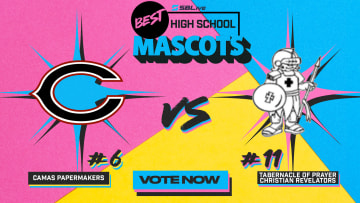 Vote for best high school mascot in America, Round 1: Camas Papermakers vs. Tabernacle of Prayer Christian Revelators