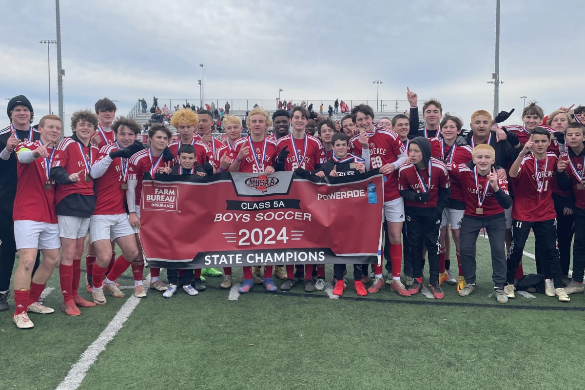 Xzavion Quick’s Double Strike Secures Florence Eagles Fifth 5A Soccer Title