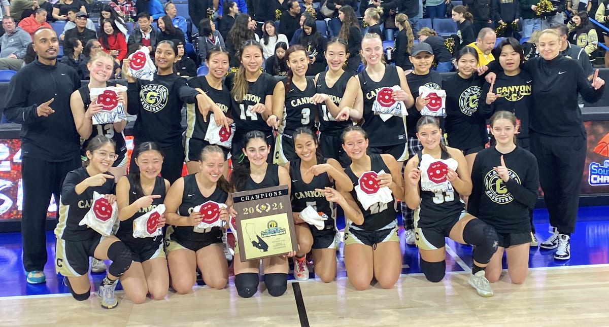 Canyon (Anaheim) Girls’ Basketball Triumphs in CIF-Southern Section 4AA Championship with Stellar Performances