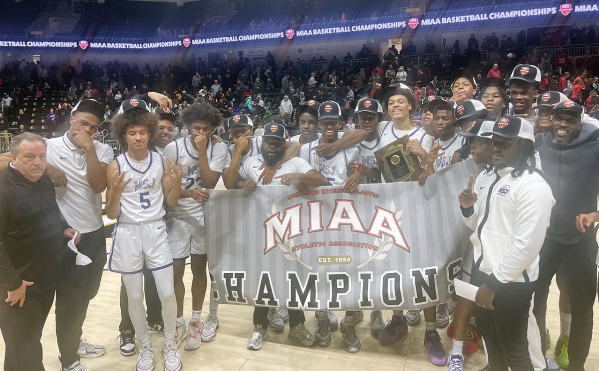 Mount St. Joseph Clinches MIAA A Basketball Title with Dominant Performance