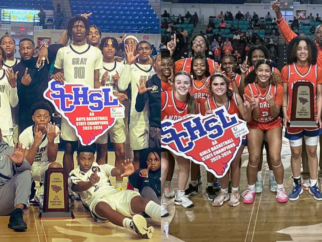 SCHSL 2-A Basketball: Gray Collegiate boys, Andrew Jackson girls win state titles