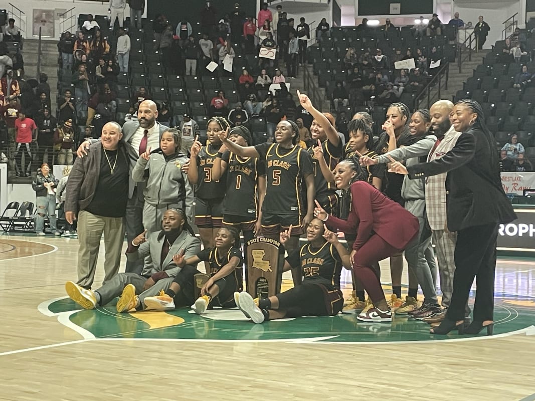 JS Clark claims first girls basketball title after beating Oak Hill 67-45 in Division V select championship