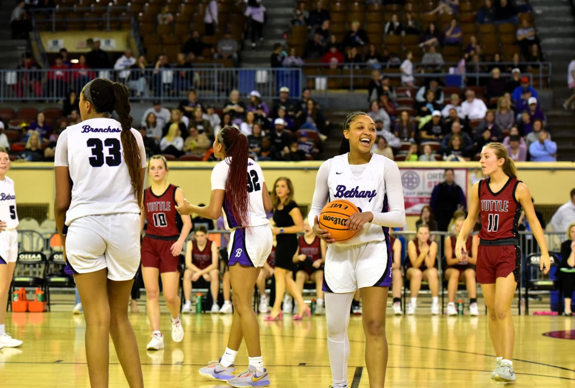 Bethany Dominates Tuttle in 4A Quarterfinals: Zya Vann Shines Defensively