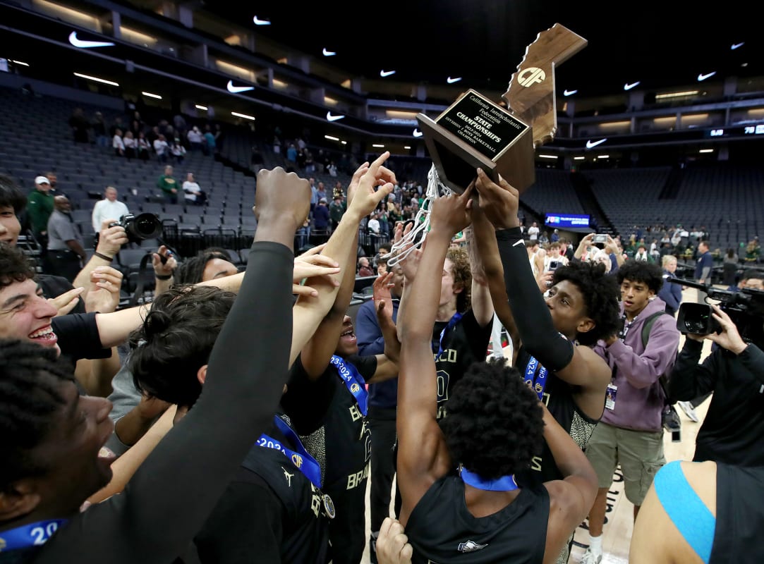 Watch: St. John Bosco coach, players talk CIF Division 1 state title victory