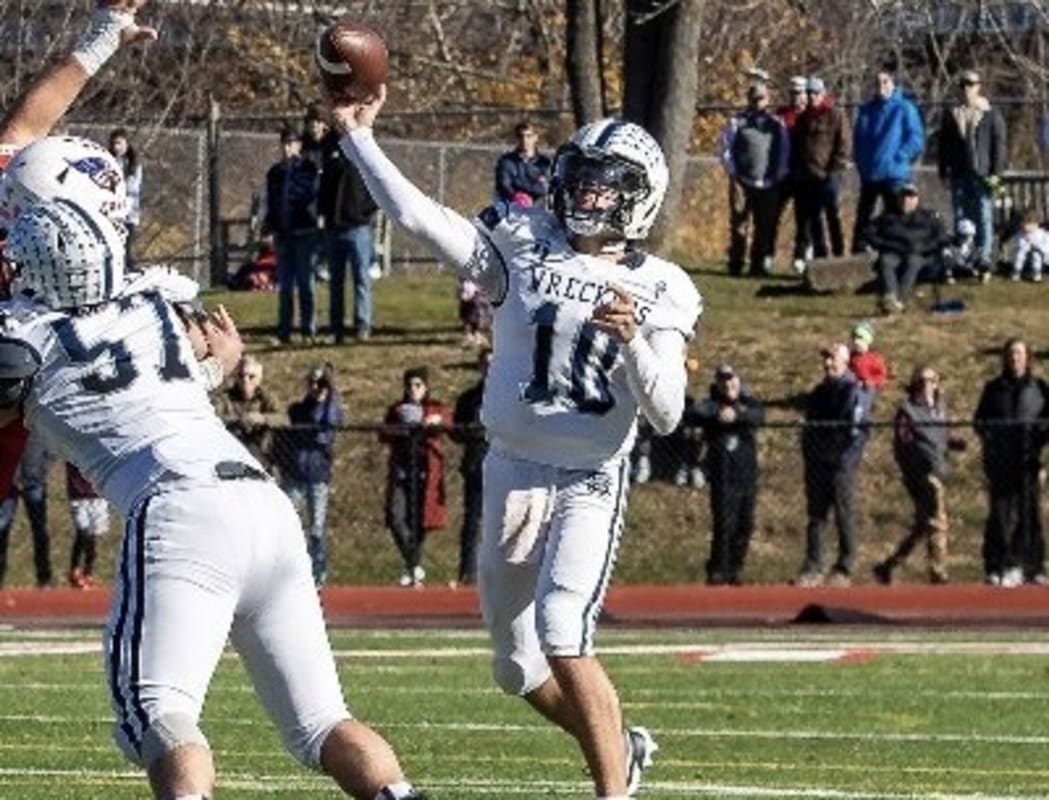 Caleb Smith: UConn QB Commits, Leads Wreckers to State Championship, earns praise from ESPN