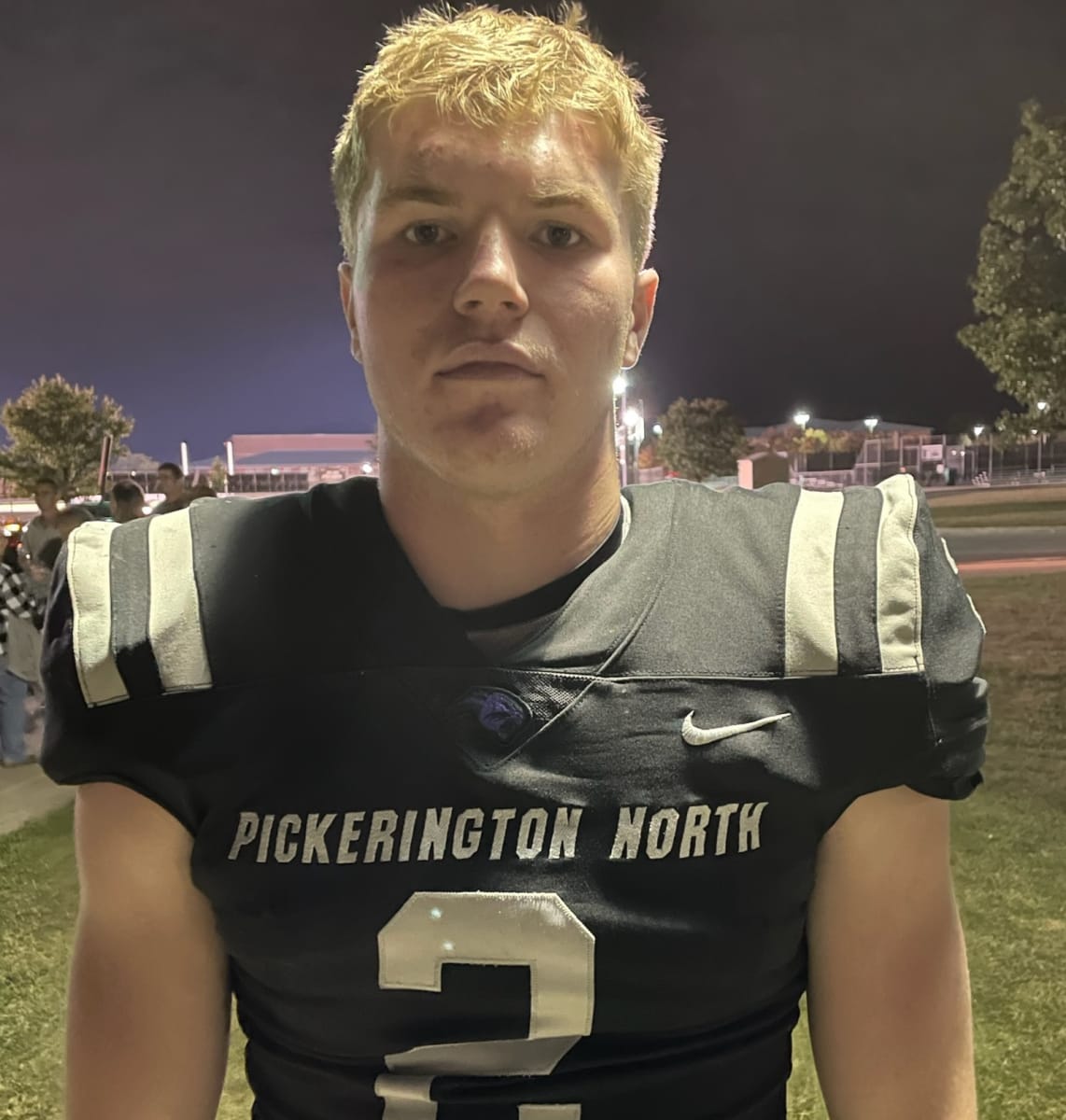 AJ Miller’s Transition to Tight End Leads to Spectacular Touchdown Catches and Strong Blocking in Pickerington North’s Victory