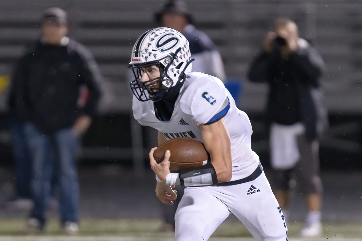 4A GSHL all-league football 2023: Camas’ Trenton Swanson, Skyview’s Jake Kennedy voted co-offensive players of the year