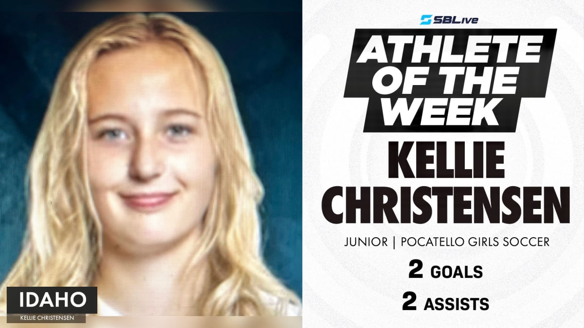 Pocatello girls soccer player Kellie Christensen voted WaFd Bank Idaho High School Athlete of the Week