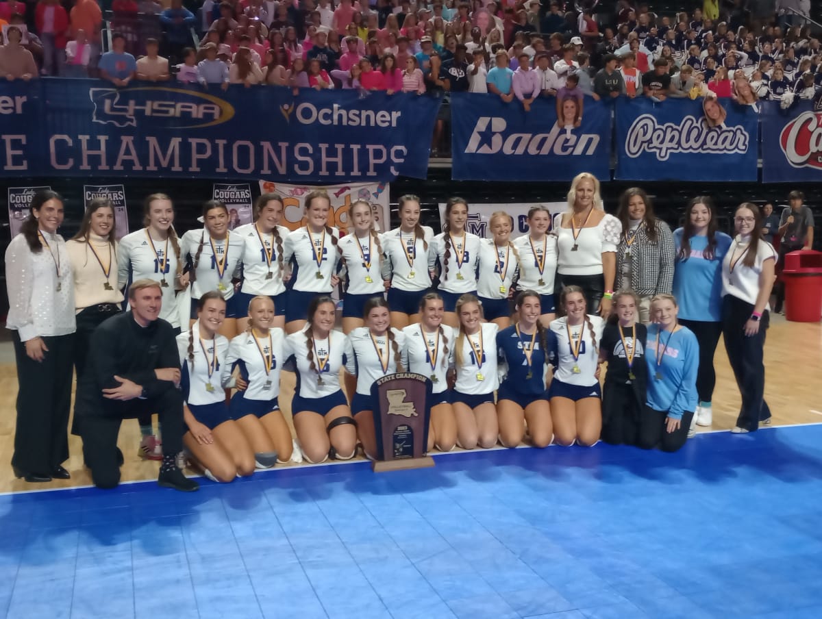 St. Thomas More Secures Third Consecutive State Title in Division II Volleyball