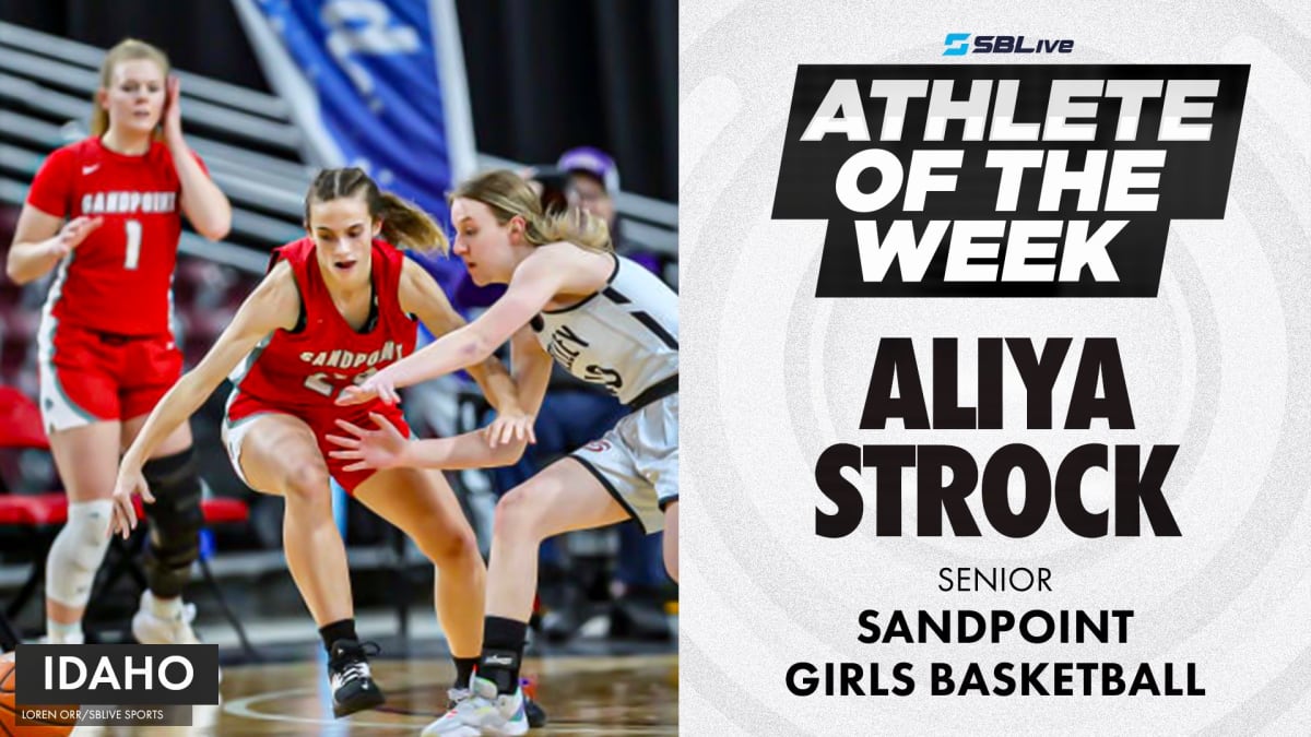Sandpoint girls basketball player Aliya Strock voted WaFd Bank Idaho High School Athlete of the Week