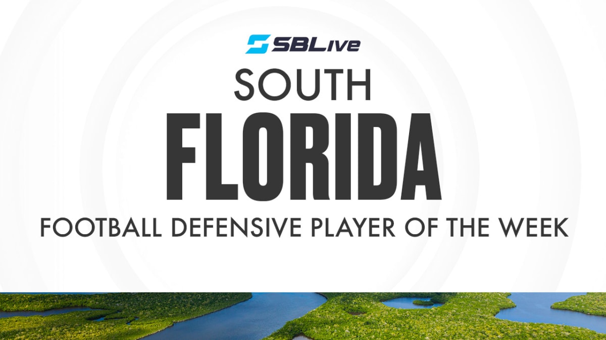 Top Defensive Players in South Florida for the week of Oct. 11-14