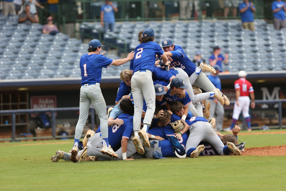 Saltillo and Pascagoula played in game 3 of the MHSAA Class 5A Baseball Championship on Friday, June 5, 2021 at Trustmark Park. Photo by Keith Warren