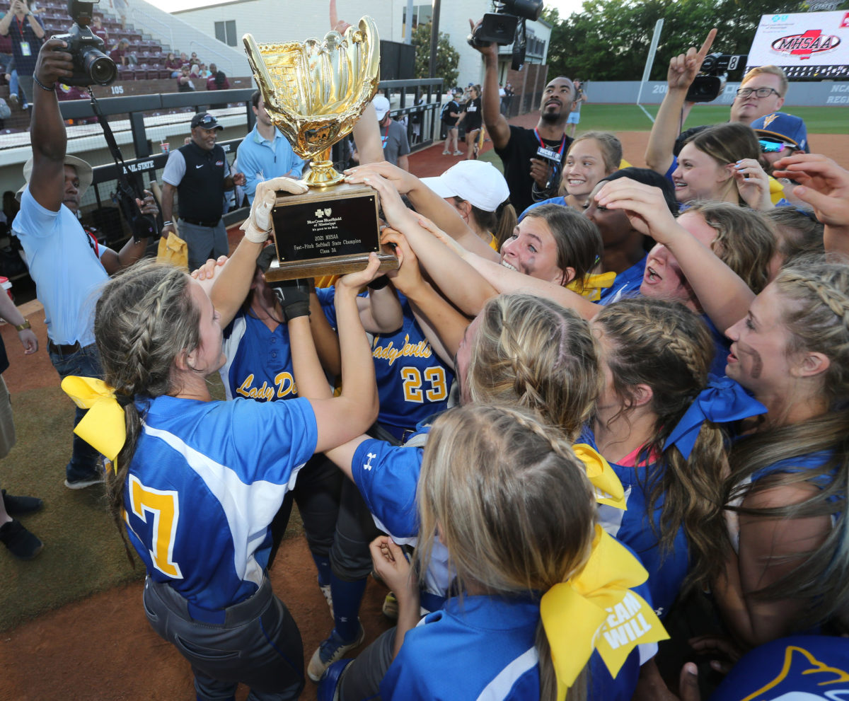 Booneville and Raleigh played in game two of the MHSAA Class 3A Baseball Championship at Mississippi State University on Thursday, May 13, 2021. Photo by Keith Warren