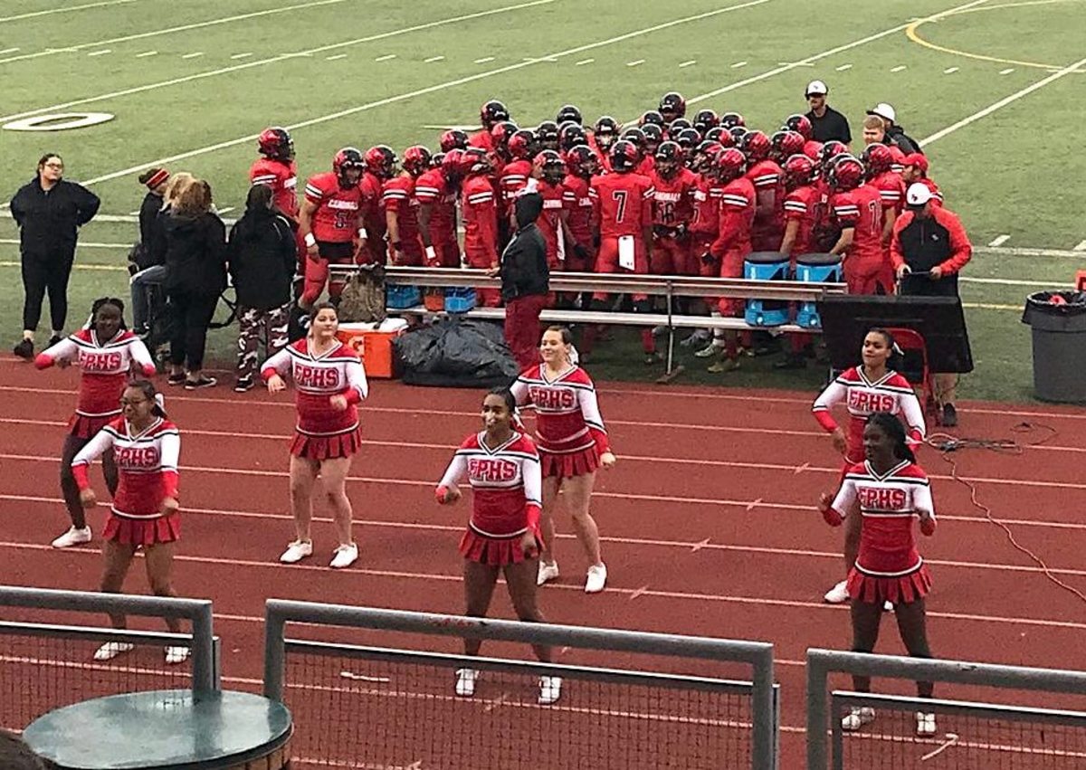 Franklin Pierce HS Girls Flag Football Hyperform Compression Tights