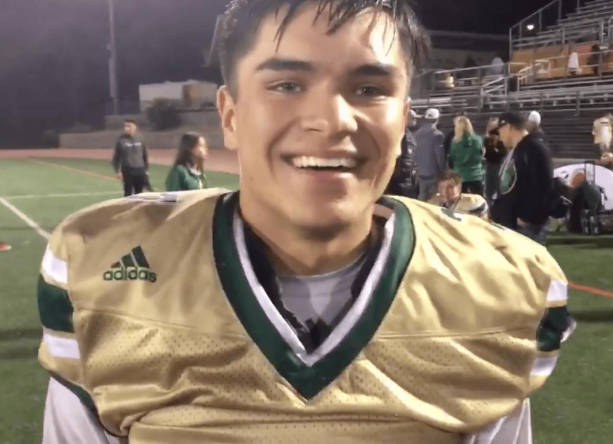 St. Bonaventure RB James Arellanes rushed for four touchdowns